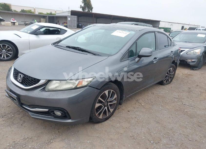 Photo 2 of 2013 Honda Civic EX-L (VIN 19XFB2F93DE234863)