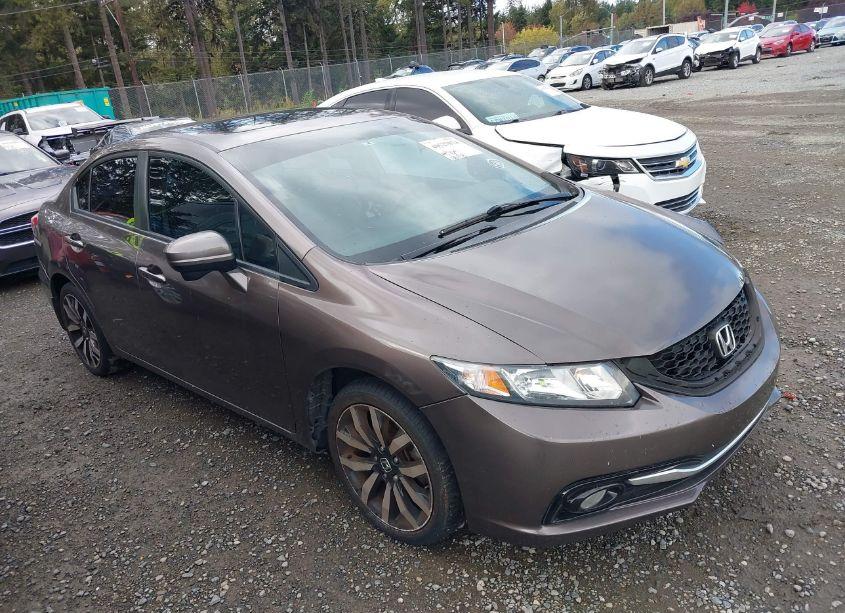 2014 Honda Civic EX-L (VIN 19XFB2F93EE008968) main photo