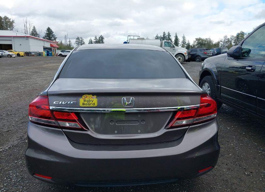 Photo 16 of 2014 Honda Civic EX-L (VIN 19XFB2F93EE008968)