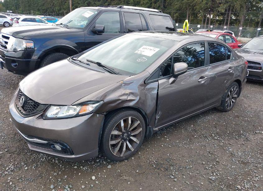 Photo 2 of 2014 Honda Civic EX-L (VIN 19XFB2F93EE008968)