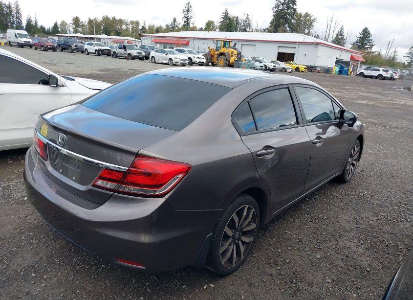 Photo 4 of 2014 Honda Civic EX-L (VIN 19XFB2F93EE008968)