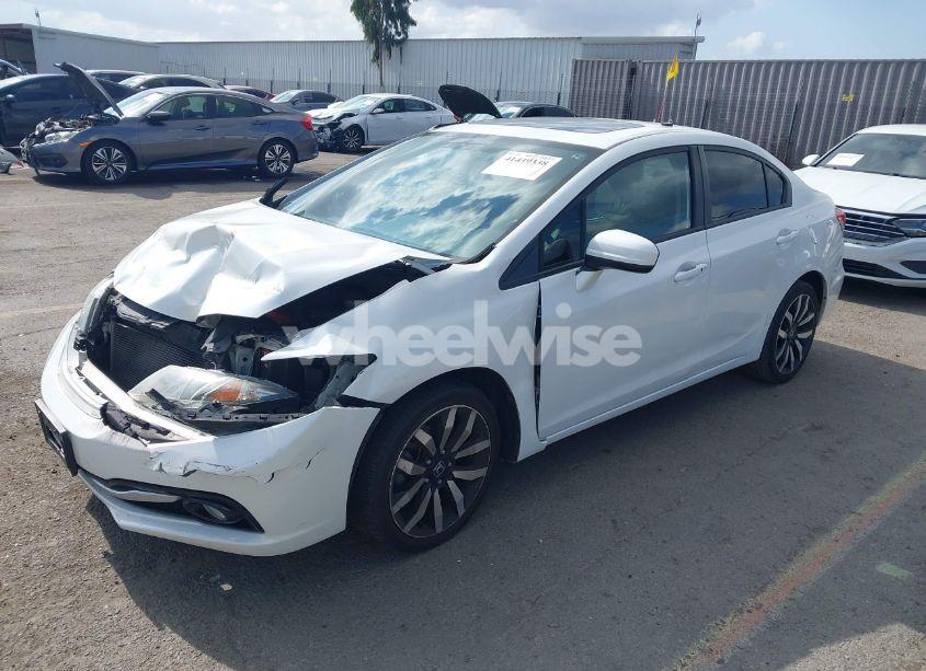 Photo 2 of 2014 Honda Civic EX-L (VIN 19XFB2F93EE053554)