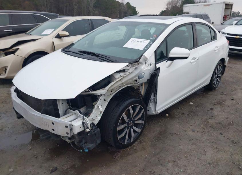 Photo 2 of 2014 Honda Civic EX-L (VIN 19XFB2F93EE056874)