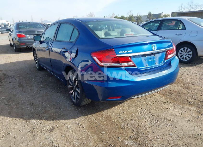 Photo 3 of 2014 Honda Civic EX-L (VIN 19XFB2F93EE275706)