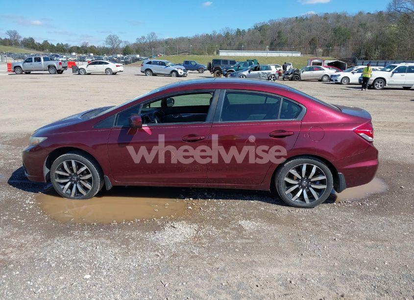 Photo 14 of 2015 Honda Civic EX-L (VIN 19XFB2F93FE006980)