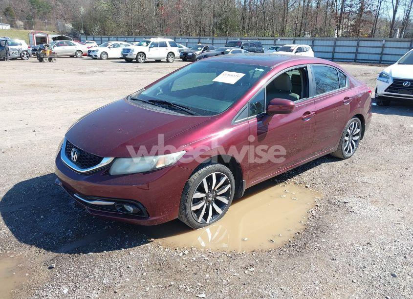 Photo 2 of 2015 Honda Civic EX-L (VIN 19XFB2F93FE006980)