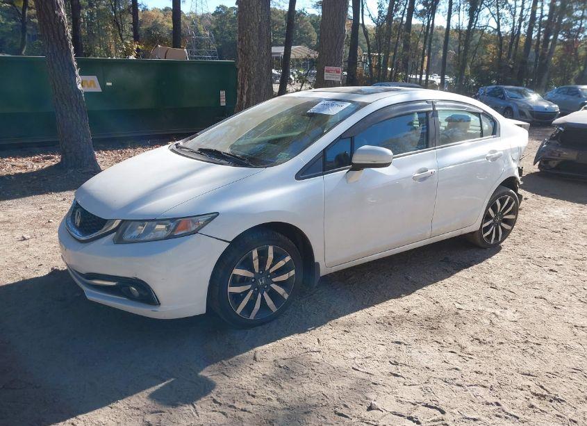 Photo 2 of 2015 Honda Civic EX-L (VIN 19XFB2F93FE074664)