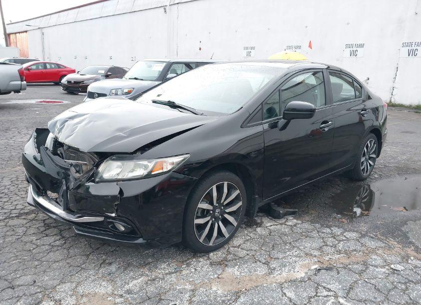 Photo 2 of 2015 Honda Civic EX-L (VIN 19XFB2F93FE206175)