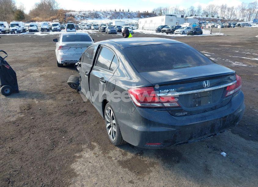 Photo 3 of 2015 Honda Civic EX-L (VIN 19XFB2F93FE240584)