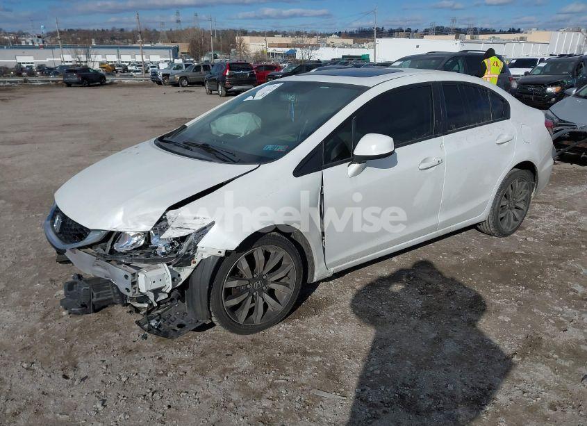 Photo 2 of 2015 Honda Civic EX-L (VIN 19XFB2F93FE287470)