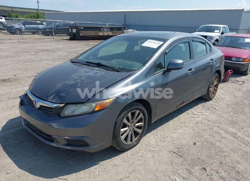Photo 2 of 2012 Honda Civic EX-L (VIN 19XFB2F94CE032130)