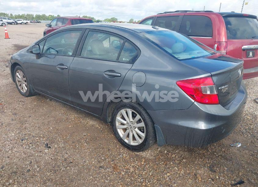 Photo 3 of 2012 Honda Civic EX-L (VIN 19XFB2F94CE053866)