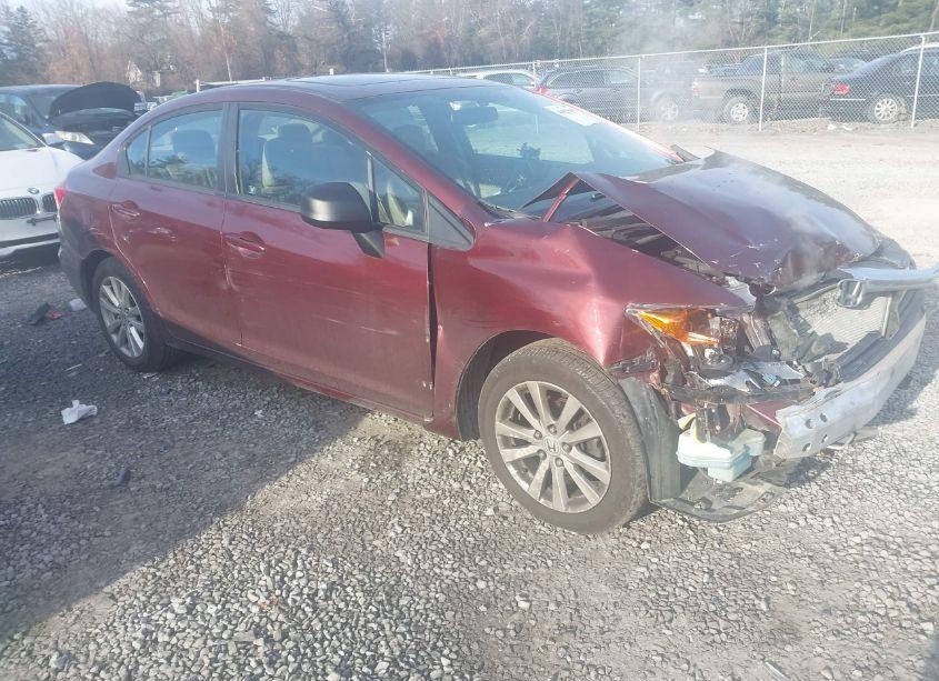 2012 Honda Civic EX-L (VIN 19XFB2F94CE343850) main photo