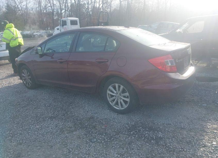 Photo 3 of 2012 Honda Civic EX-L (VIN 19XFB2F94CE343850)