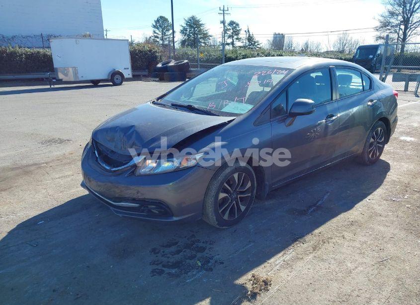 Photo 2 of 2013 Honda Civic EX-L (VIN 19XFB2F94DE088019)