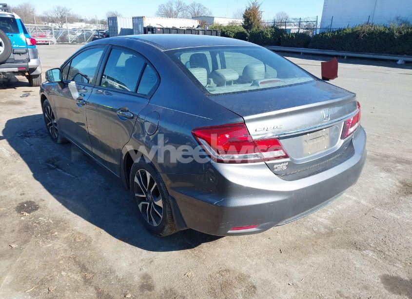 Photo 3 of 2013 Honda Civic EX-L (VIN 19XFB2F94DE088019)