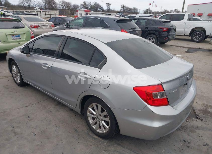 Photo 3 of 2012 Honda Civic EX-L (VIN 19XFB2F95CE363704)