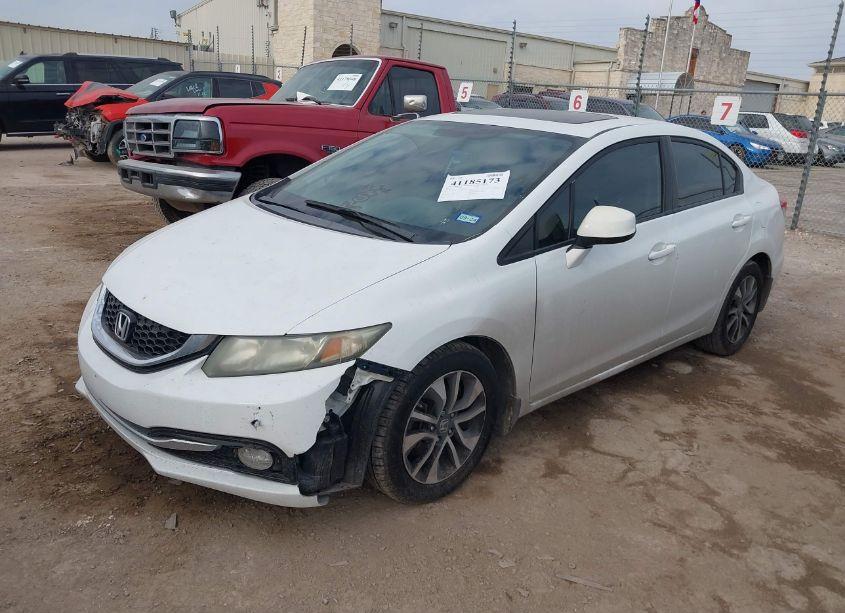 Photo 2 of 2013 Honda Civic EX-L (VIN 19XFB2F95DE056146)