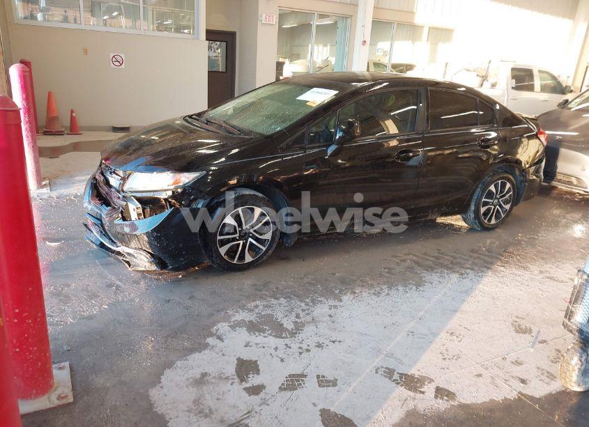 Photo 2 of 2013 Honda Civic EX-L (VIN 19XFB2F95DE056342)