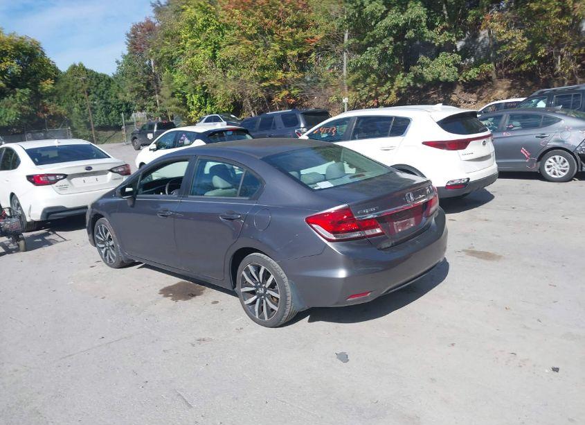 Photo 3 of 2014 Honda Civic EX-L (VIN 19XFB2F95EE006025)