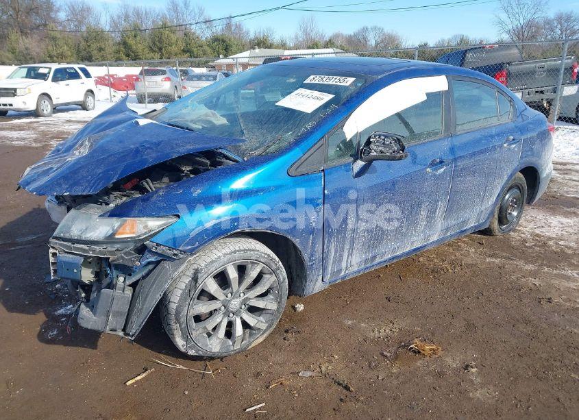 Photo 2 of 2014 Honda Civic EX-L (VIN 19XFB2F95EE057377)