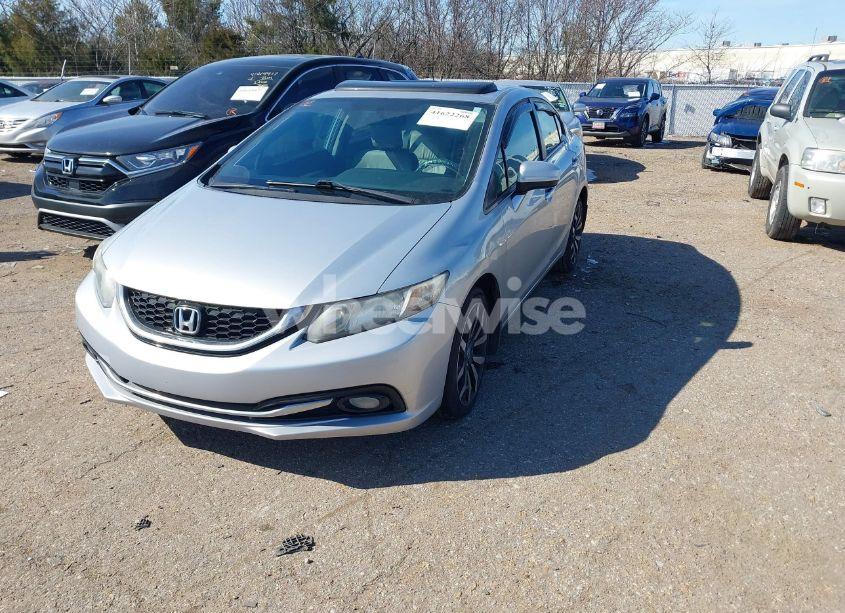 Photo 2 of 2015 Honda Civic EX-L (VIN 19XFB2F95FE027975)
