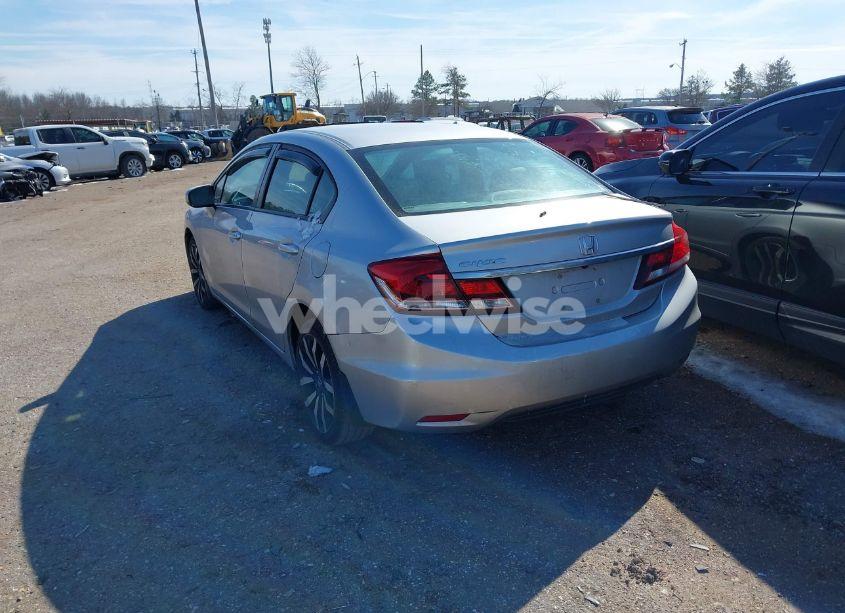 Photo 3 of 2015 Honda Civic EX-L (VIN 19XFB2F95FE027975)