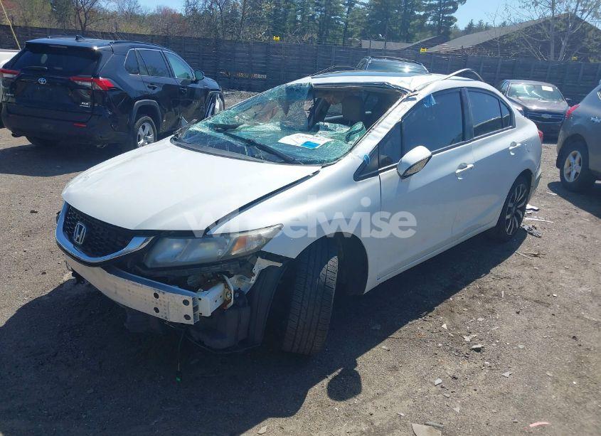 Photo 2 of 2015 Honda Civic EX-L (VIN 19XFB2F95FE031105)