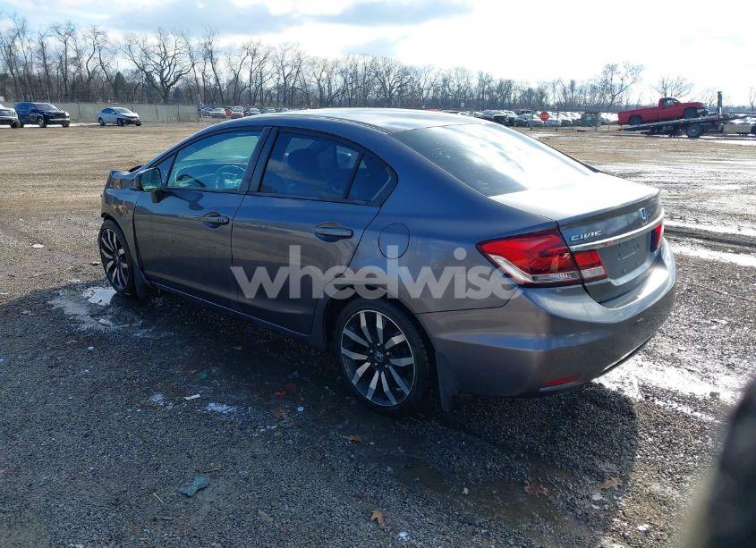 Photo 3 of 2015 Honda Civic EX-L (VIN 19XFB2F95FE234740)