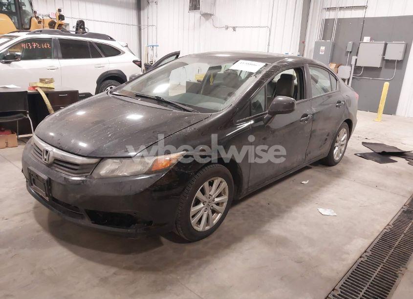 Photo 2 of 2012 Honda Civic EX-L (VIN 19XFB2F96CE016771)