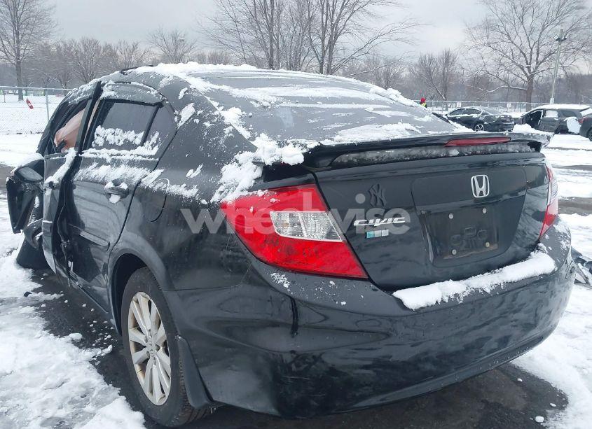 Photo 3 of 2012 Honda Civic SDN EX-L (VIN 19XFB2F96CE316732)