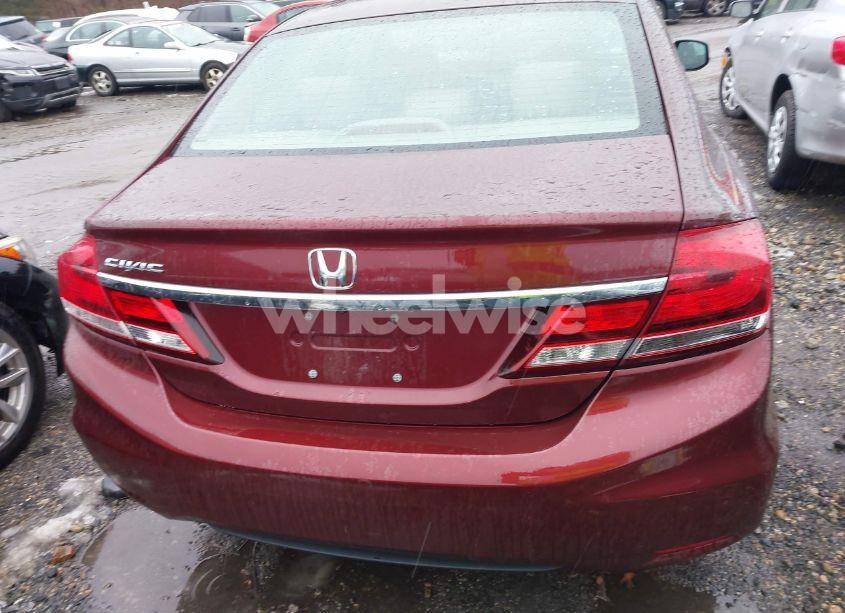 Photo 16 of 2013 Honda Civic EX-L (VIN 19XFB2F96DE257067)
