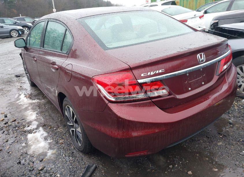 Photo 3 of 2013 Honda Civic EX-L (VIN 19XFB2F96DE257067)