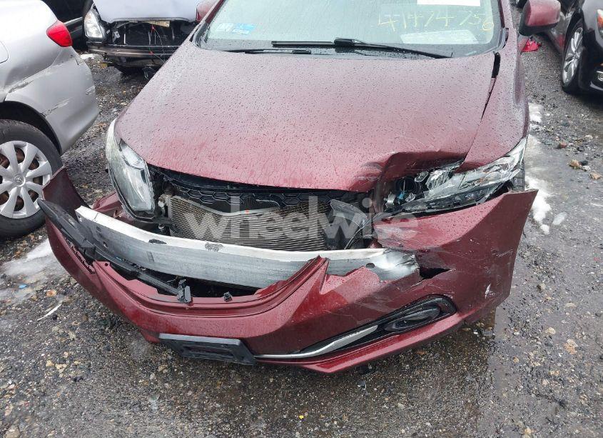 Photo 6 of 2013 Honda Civic EX-L (VIN 19XFB2F96DE257067)