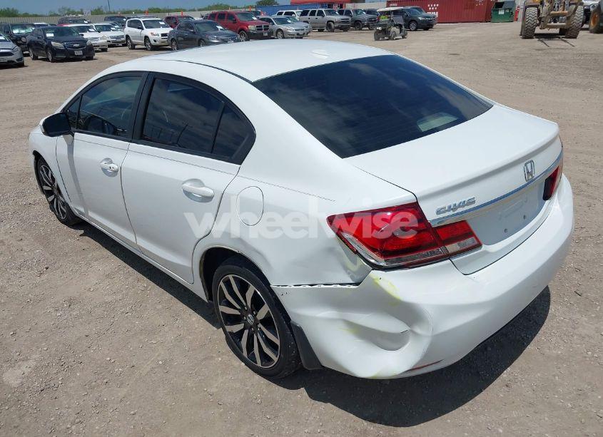 Photo 3 of 2014 Honda Civic EX-L (VIN 19XFB2F96EE022461)