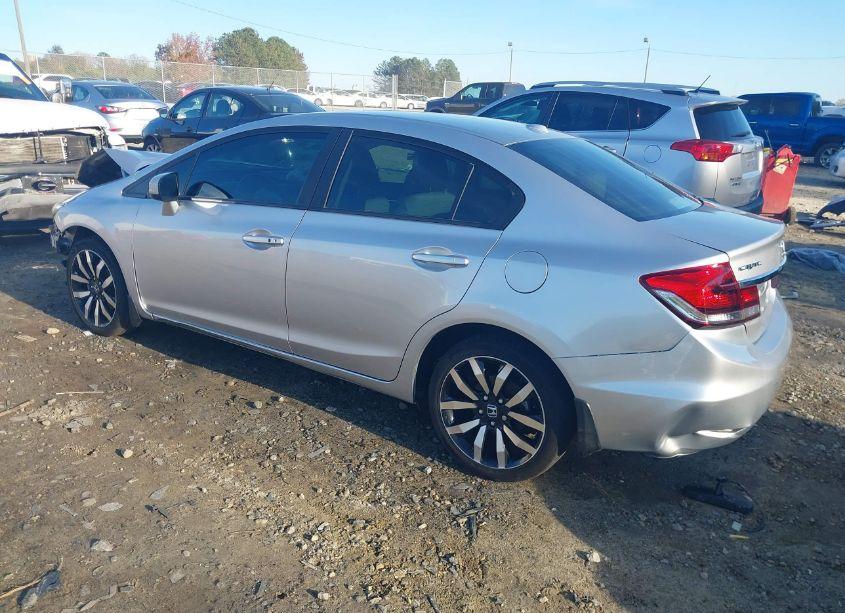 Photo 3 of 2014 Honda Civic EX-L (VIN 19XFB2F96EE048316)