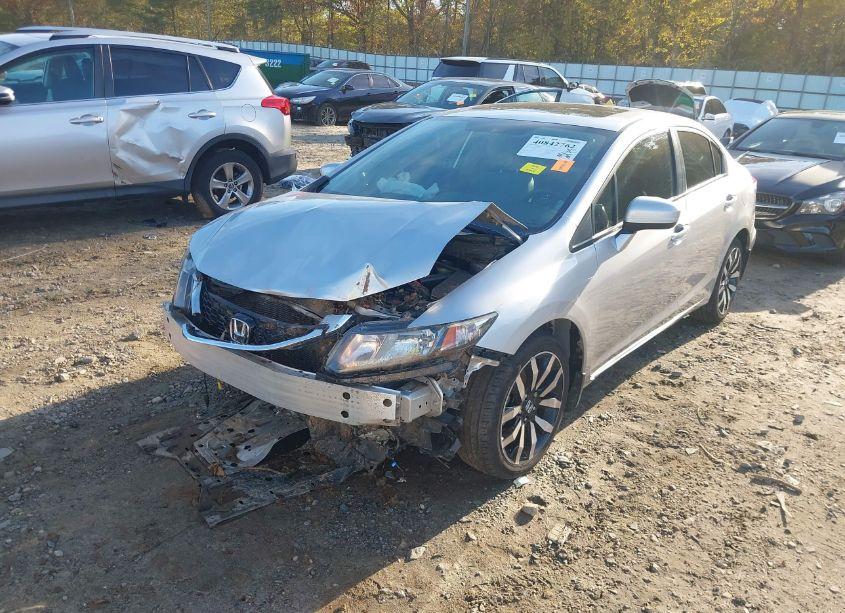 Photo 6 of 2014 Honda Civic EX-L (VIN 19XFB2F96EE048316)