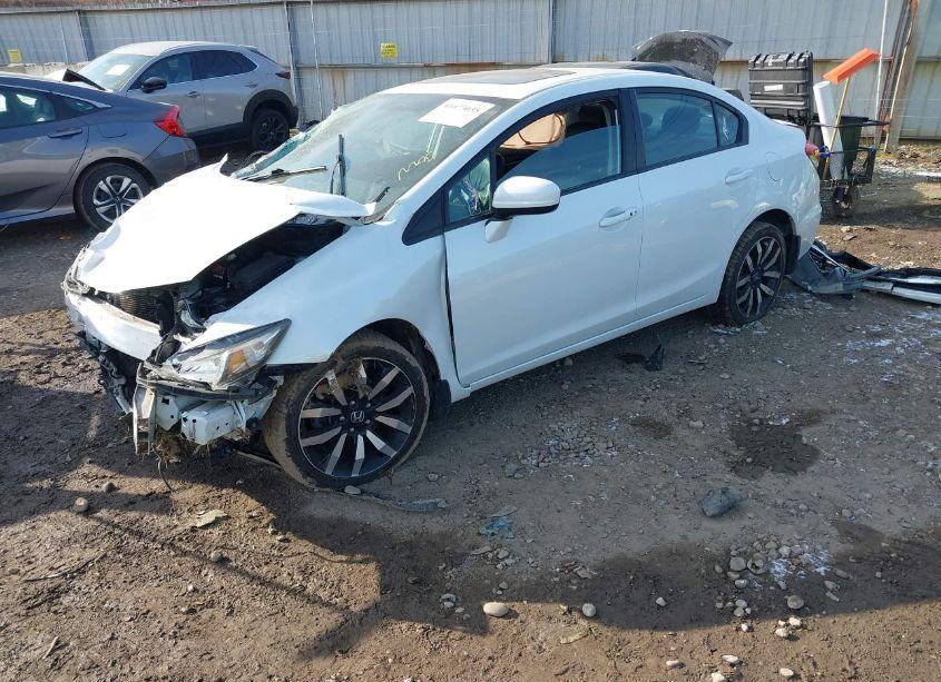 Photo 2 of 2015 Honda Civic EX-L (VIN 19XFB2F96FE021165)