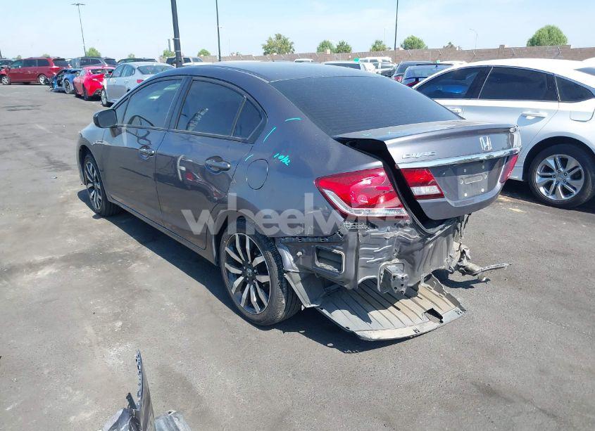 Photo 3 of 2015 Honda Civic EX-L (VIN 19XFB2F96FE234729)