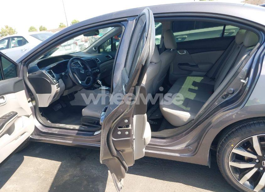 Photo 8 of 2015 Honda Civic EX-L (VIN 19XFB2F96FE234729)