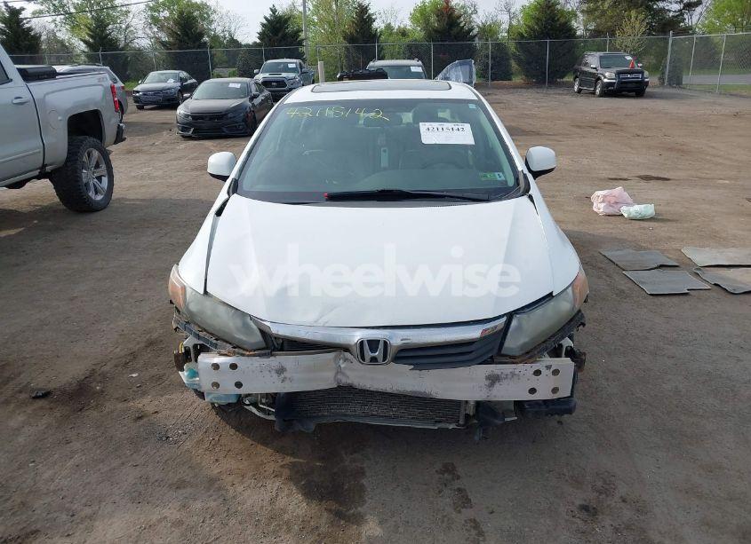 Photo 12 of 2012 Honda Civic EX-L (VIN 19XFB2F97CE337668)