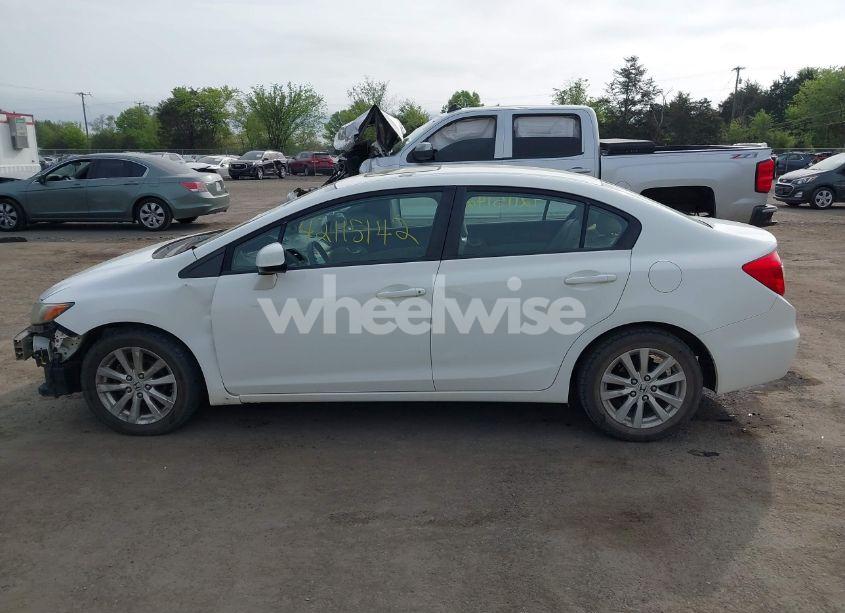 Photo 14 of 2012 Honda Civic EX-L (VIN 19XFB2F97CE337668)