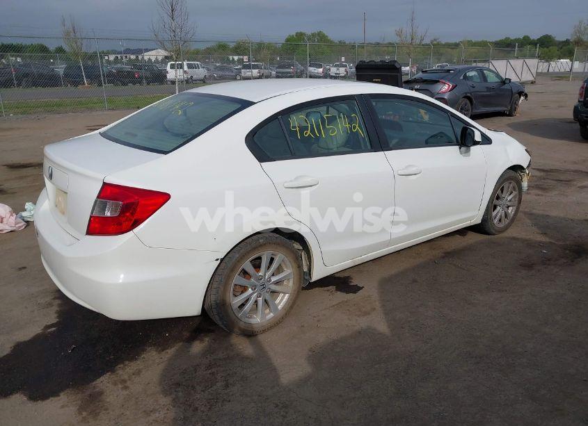 Photo 4 of 2012 Honda Civic EX-L (VIN 19XFB2F97CE337668)