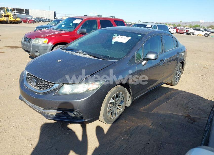 Photo 2 of 2013 Honda Civic EX-L (VIN 19XFB2F97DE008809)