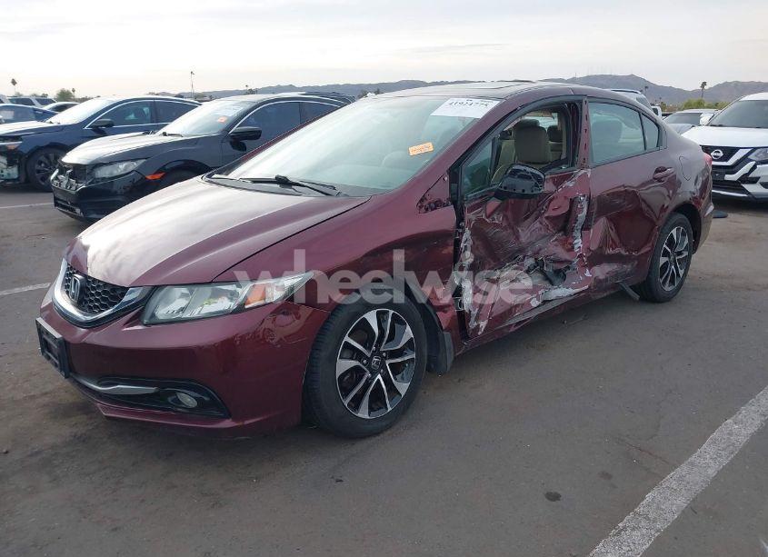 Photo 2 of 2013 Honda Civic EX-L (VIN 19XFB2F97DE064765)
