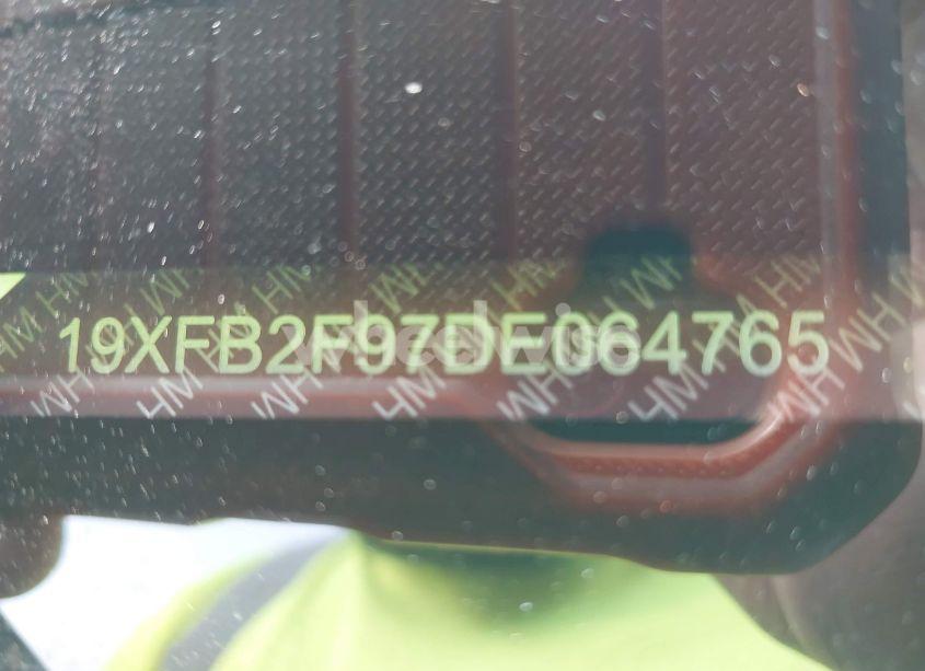 Photo 9 of 2013 Honda Civic EX-L (VIN 19XFB2F97DE064765)