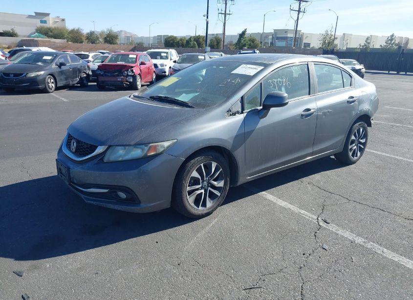 Photo 2 of 2013 Honda Civic EX-L (VIN 19XFB2F97DE203616)