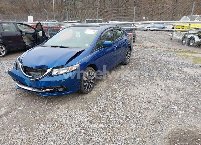 Photo 2 of 2015 Honda Civic EX-L (VIN 19XFB2F97FE201156)