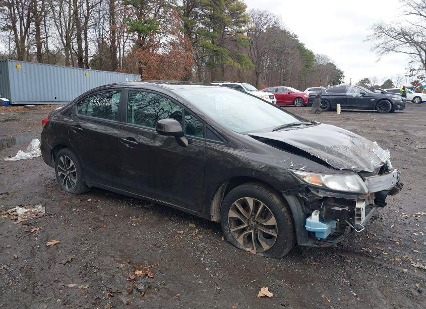 2013 Honda Civic EX-L (VIN 19XFB2F98DE245616) main photo