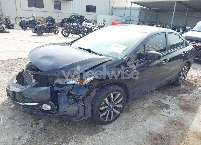 Photo 2 of 2015 Honda Civic EX-L (VIN 19XFB2F98FE013990)